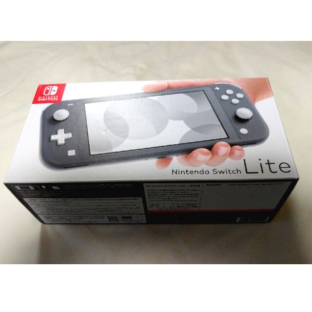 NintendoSwitch Lite 本体グレー 美品のサムネイル