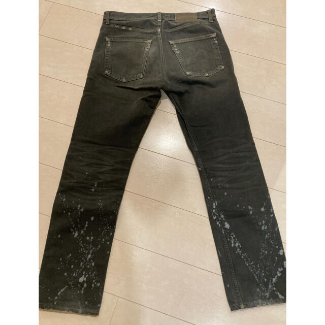 ファッションの レア品 リーバイス 505ペンキデニム - デニム/ジーンズ 正規品正規販売店 ★リーバイス Levi's505★ダメージペイント★デニム★ ジーンズ デニム/ジーンズ