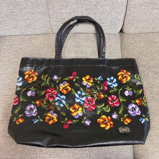 フェイラー(FEILER)の◆フェイラー トートバッグ FEILER 花柄 カラフル 上品(トートバッグ)