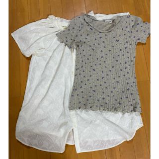 サマンサモスモス(SM2)のSM2のチュニックとTシャツの2枚セット(Tシャツ/カットソー)