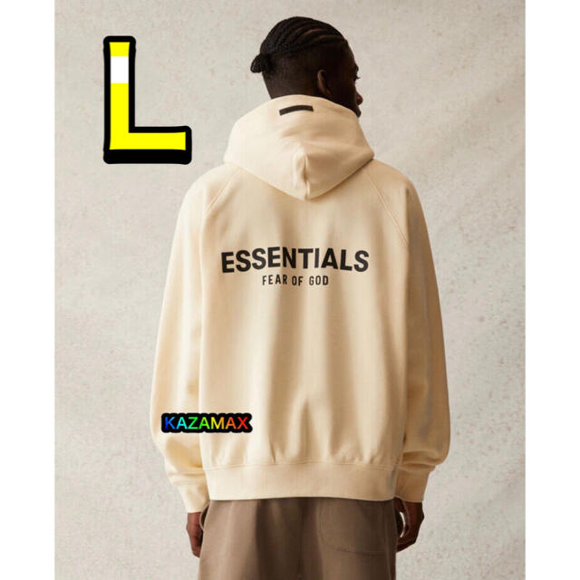 FOG Essentials エッセンシャルズ パーカー クリーム L | フリマアプリ ラクマ