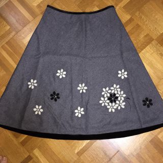 エムズグレイシー(M'S GRACY)のきよきよ様専用 エムズグレイシー 刺繍スカート(ひざ丈スカート)