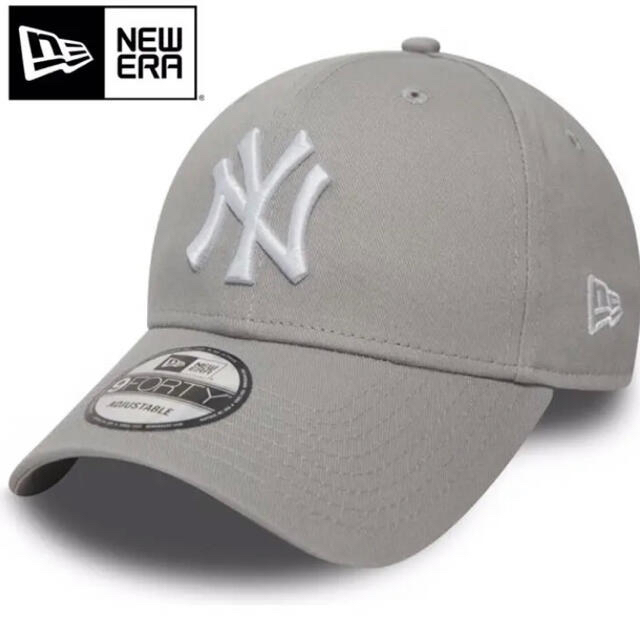 NEW ERA(ニューエラー)のニューエラ キャップ NY ヤンキース グレー メンズの帽子(キャップ)の商品写真
