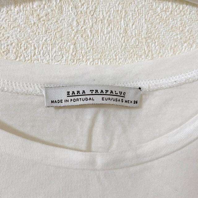 ZARA(ザラ)のZARA ミニTシャツ レディースのトップス(Tシャツ(半袖/袖なし))の商品写真