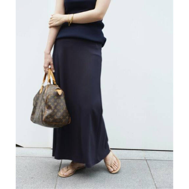 DEUXIEME CLASSE - Deuxieme Classe Jersey スカート ネイビー