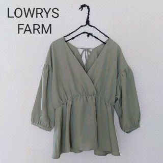 ローリーズファーム(LOWRYS FARM)のLOWRYS FARM　ローリーズファーム　バッグリボン　カシュクールブラウス　(シャツ/ブラウス(長袖/七分))