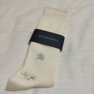 バーバリー(BURBERRY)のBURBERRY　白ソックス(ソックス)