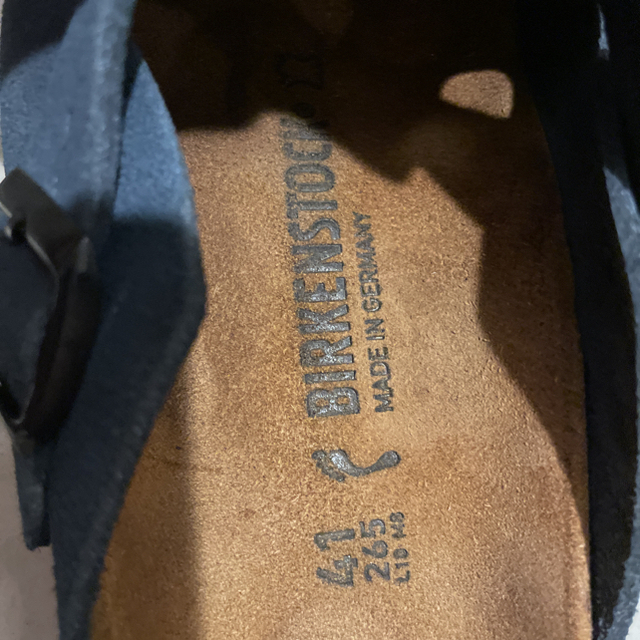 BIRKENSTOCK(ビルケンシュトック)のビルケンシュトック ボストン スエード ［ネイビー］ メンズの靴/シューズ(サンダル)の商品写真