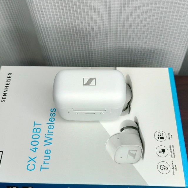 SENNHEISER(ゼンハイザー)のCX 400BT True Wireless CX400TW1 スマホ/家電/カメラのオーディオ機器(ヘッドフォン/イヤフォン)の商品写真