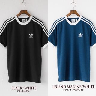 アディダス(adidas)のアディダス オリジナルス  トップス 3ストライプ Tシャツ Lサイズ 2枚(Tシャツ/カットソー(半袖/袖なし))