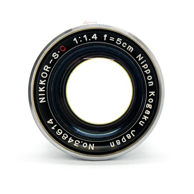 Nikon(ニコン)のNippon Kogaku Nikkor-S・C 50mm F1.4 スマホ/家電/カメラのカメラ(レンズ(単焦点))の商品写真