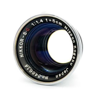 ニコン(Nikon)のNippon Kogaku Nikkor-S・C 50mm F1.4(レンズ(単焦点))