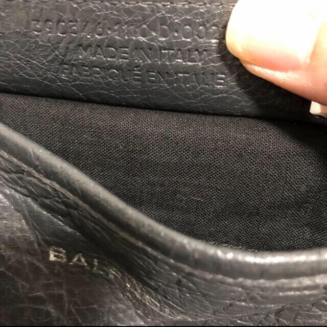 美品　BALENCIAGA  ネイビーカバ xs レザー