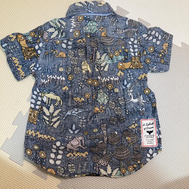 hakka kids(ハッカキッズ)のhakka kids 100 半袖ワイシャツ キッズ/ベビー/マタニティのキッズ服男の子用(90cm~)(Tシャツ/カットソー)の商品写真