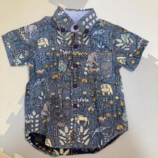 ハッカキッズ(hakka kids)のhakka kids 100 半袖ワイシャツ(Tシャツ/カットソー)