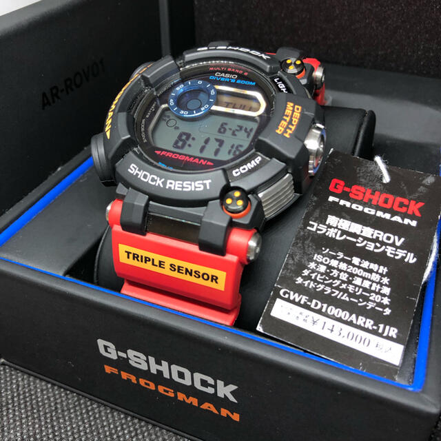 今日の超目玉】 G-SHOCK - 即発送 GWF-D1000ARR-1JR 南極調査 コラボ