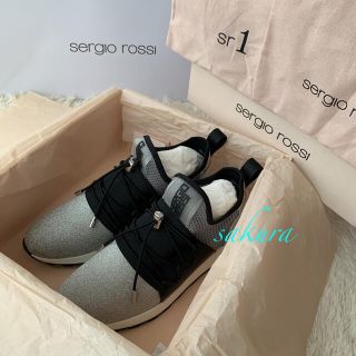 最終値下＊SergioRossi Sr1スニーカー【美品】