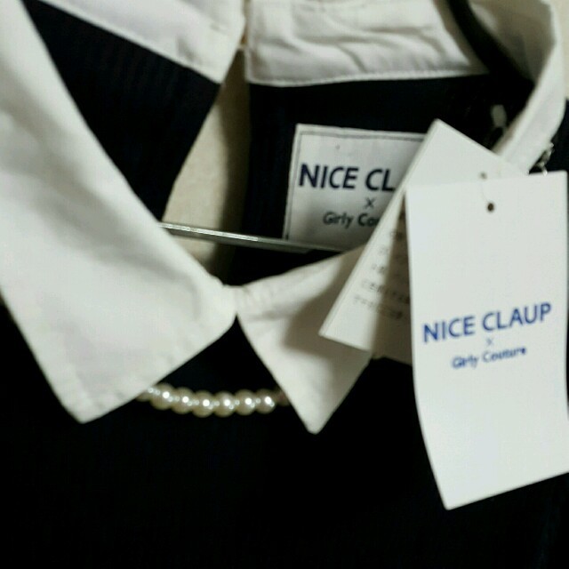 NICE CLAUP(ナイスクラップ)のNICE CLAUP　新品 レディースのトップス(カットソー(長袖/七分))の商品写真