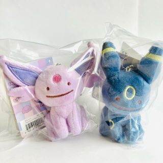 ポケモン(ポケモン)のポケモンセンター マスコット へんしん！メタモン エーフィ ブラッキー(ぬいぐるみ)