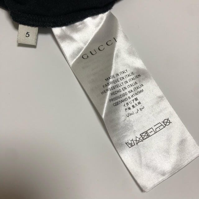 Gucci(グッチ)のGUCCI グッチ キッズ　ロゴ コットン Tシャツ　110 キッズ/ベビー/マタニティのキッズ服男の子用(90cm~)(Tシャツ/カットソー)の商品写真