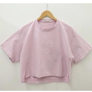 アクネ(ACNE)のACNE STUDIOS アクネ ストゥディオズ ロゴT ピンク(Tシャツ(半袖/袖なし))