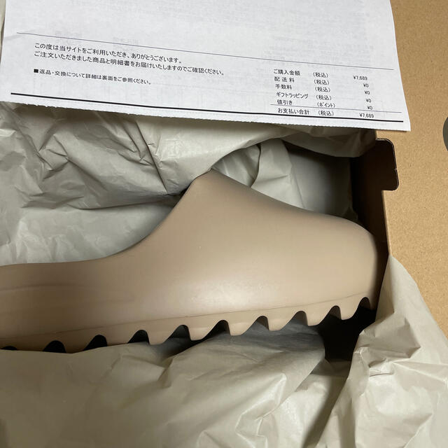 adidas(アディダス)の27.5cm YEEZY SLIDE PURE メンズの靴/シューズ(サンダル)の商品写真