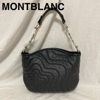 モンブラン(MONTBLANC)の【美品】MONTBLANC ショルダーバッグ　本革レザー　星モチーフ(ショルダーバッグ)