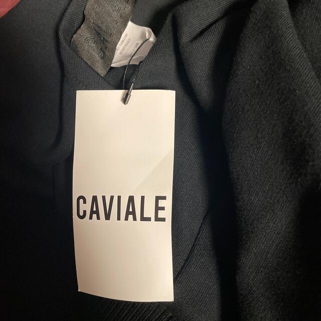 CAVIALE 赤黒リバーシブル　ファーブルゾン メンズのジャケット/アウター(ブルゾン)の商品写真