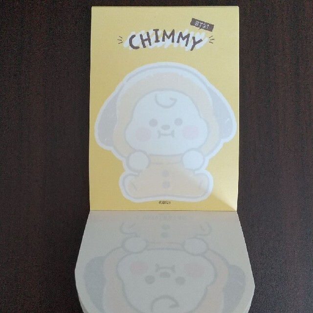 防弾少年団(BTS)(ボウダンショウネンダン)のBTS BT21 メモ ポーチ chimmy ジミン セット エンタメ/ホビーのタレントグッズ(アイドルグッズ)の商品写真