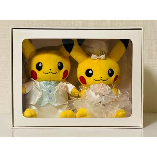 ポケモン(ポケモン)の【 未使用 】ピカチュウペア  Precious Wedding  ぬいぐるみ(ぬいぐるみ)