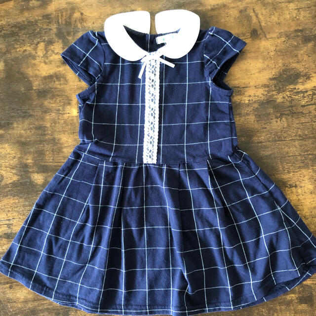 3can4on(サンカンシオン)の半袖ワンピース 100センチ　 キッズ/ベビー/マタニティのキッズ服女の子用(90cm~)(ワンピース)の商品写真