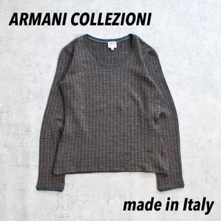 アルマーニ コレツィオーニ(ARMANI COLLEZIONI)のARMANI COLLEZIONI アルマーニコレツォーニ イタリア製 レア(Tシャツ(長袖/七分))