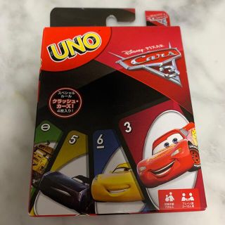 ディズニー(Disney)のカーズUNO 新品未使用(トランプ/UNO)