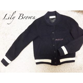 リリーブラウン(Lily Brown)のLilyBrown☆ウールブルゾン(ブルゾン)