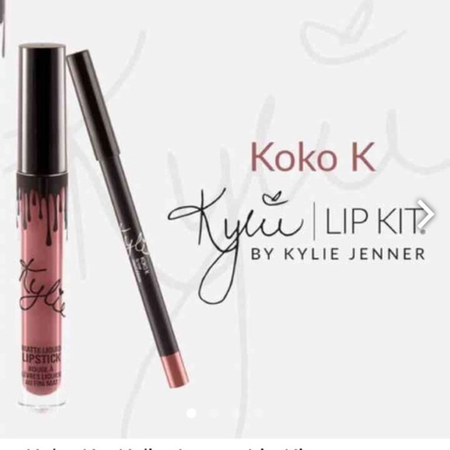 確実正規品☆KOKO K☆kylie lipkit コスメ/美容のベースメイク/化粧品(口紅)の商品写真