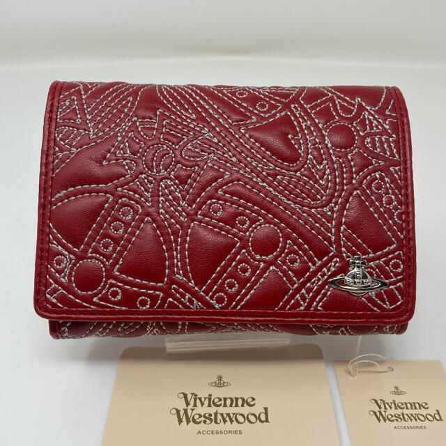 Vivienne Westwood - 未使用☺︎Vivienne Westwood 二つ折り財布 オーブ 刺繍 赤の通販 by yunny  yunny ..。.:*❤︎ ｜ヴィヴィアンウエストウッドならラクマ