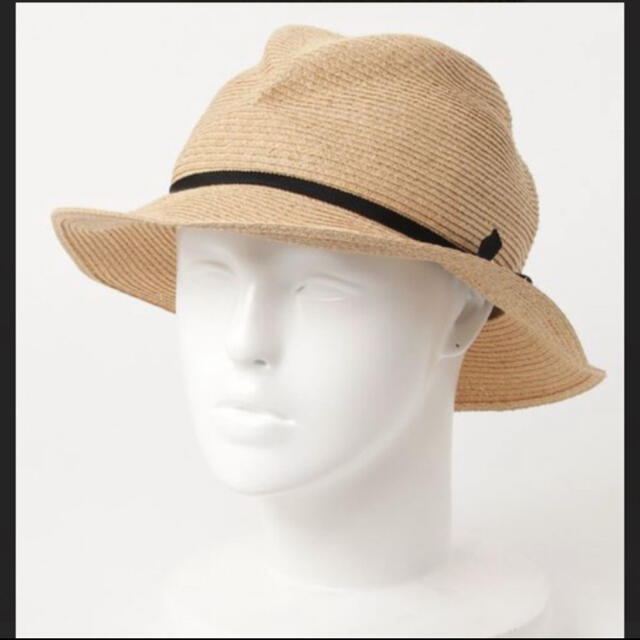 mature ha.  ボックスハット  raffia  6cm  brim レディースの帽子(麦わら帽子/ストローハット)の商品写真