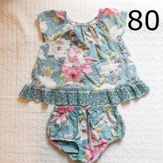 ベビーギャップ(babyGAP)のbaby GAP セットアップ　80(ワンピース)