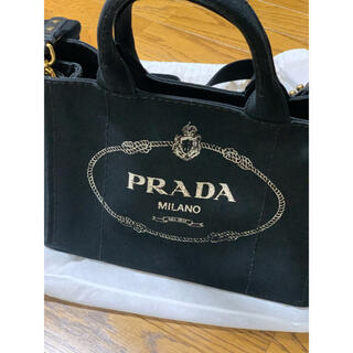 プラダ(PRADA)のAnelaさま専用→黒色　PRADA プラダ カナパ(トートバッグ)