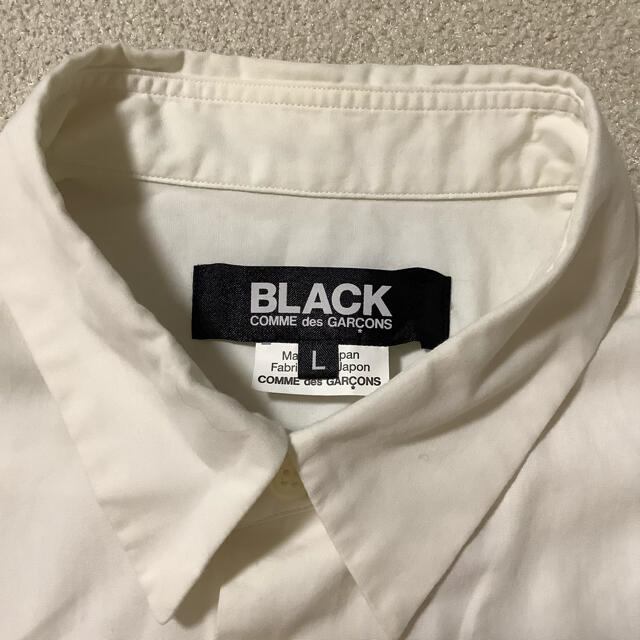 BLACK COMME des GARCONS(ブラックコムデギャルソン)のコムデギャルソンブラック　シャツ メンズのトップス(シャツ)の商品写真