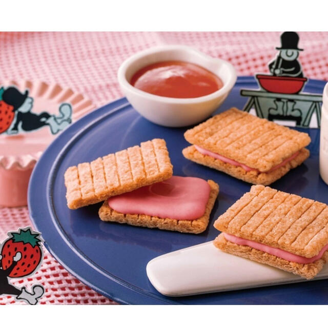 【博多限定】あまおう苺バターサンド　18個入り　シュガーバターの木 食品/飲料/酒の食品(菓子/デザート)の商品写真