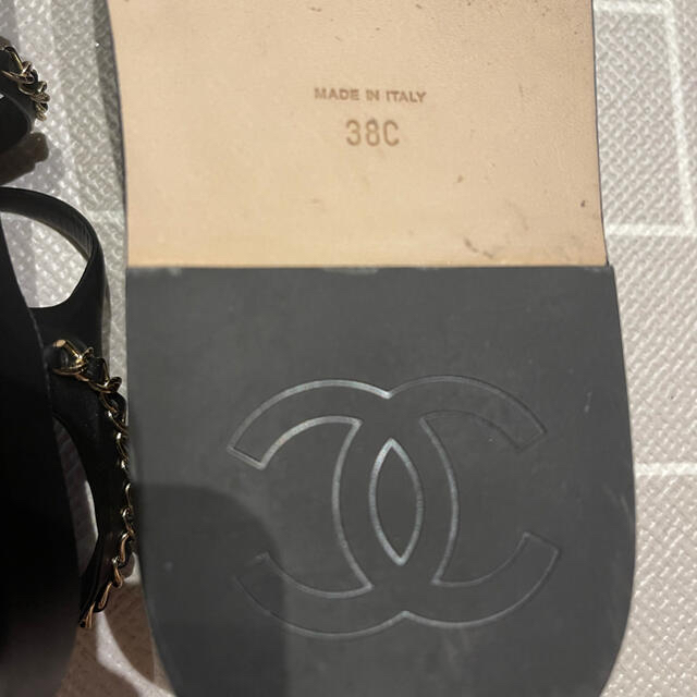 CHANEL(シャネル)の【ロロ.ポポ様専用】CHANEL チェーンサンダル 2021春夏新作 シャネル レディースの靴/シューズ(サンダル)の商品写真