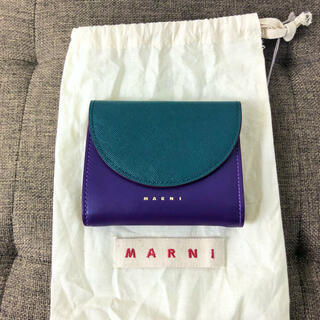マルニ(Marni)の新品未使用　MARNI 三つ折り財布　小銭入れ付き(財布)