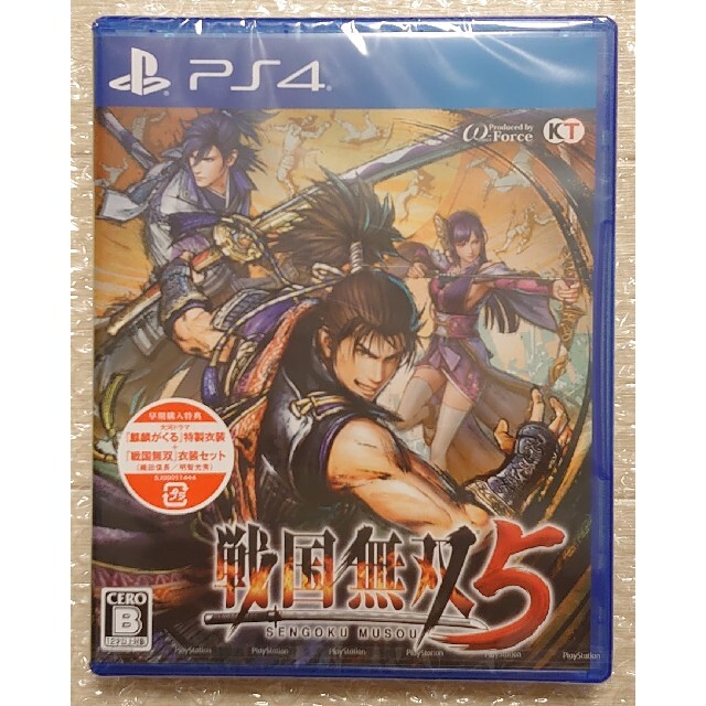 早期購入特典付 新品 未開封 PS4 戦国無双5