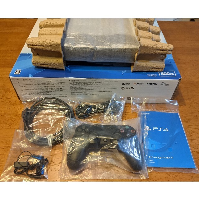 PlayStation4(プレイステーション4)のSONY PlayStation4 本体 CUH-2200AB01 エンタメ/ホビーのゲームソフト/ゲーム機本体(家庭用ゲーム機本体)の商品写真