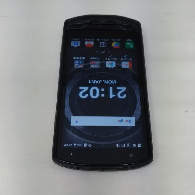 京セラ(キョウセラ)のSIMフリー　au 　TORQUE G02  KYV35 スマホ/家電/カメラのスマートフォン/携帯電話(携帯電話本体)の商品写真