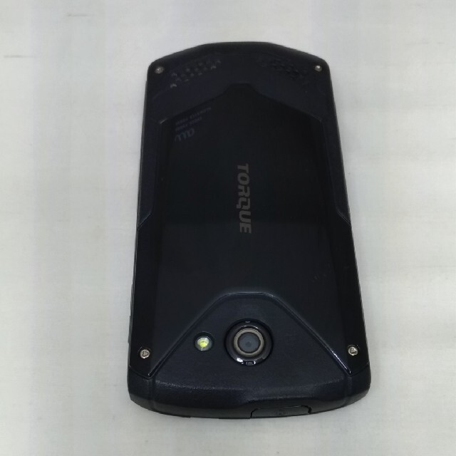 京セラ(キョウセラ)のSIMフリー　au 　TORQUE G02  KYV35 スマホ/家電/カメラのスマートフォン/携帯電話(携帯電話本体)の商品写真