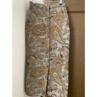 Ameri VINTAGE(ペイズリー ・ ロングスカート)のフリマ Ameri VINTAGE(ペイズリー ・ ロングスカート)のフリマ