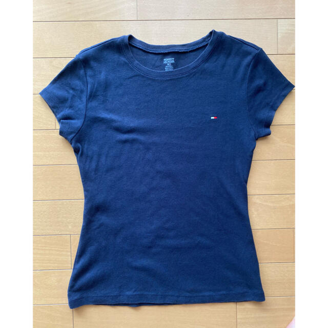 TOMMY HILFIGER(トミーヒルフィガー)の[専用]TOMMY HILFIGER Tシャツ(ネイビー) レディースのトップス(Tシャツ(半袖/袖なし))の商品写真