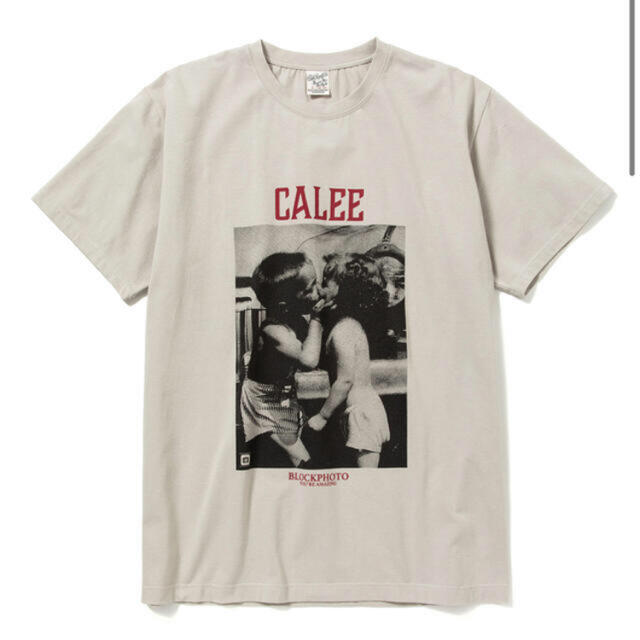Calee ×BPA Thread call t-shirt grey xxl